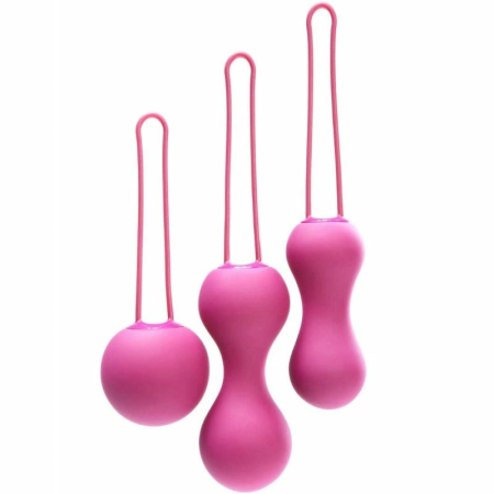 Je Joue Ami Kegel Training System - 3-Piece Fuchsia Set