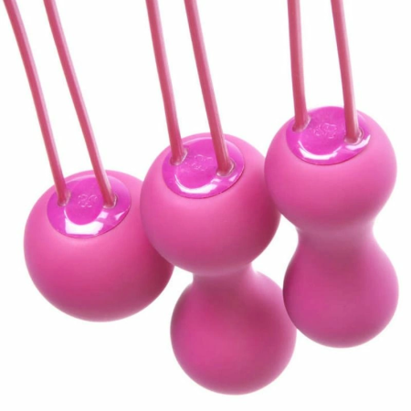 Je Joue Ami Kegel Training System - 3-Piece Fuchsia Set