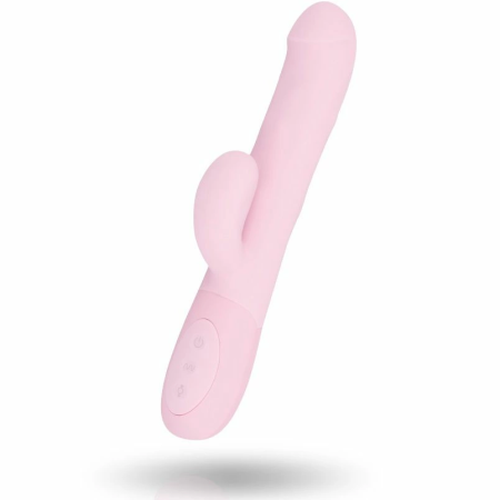 INSPIRE SENSE Gabriella Pink Rotating Vibrator 12 Modes Waterproof 24cm