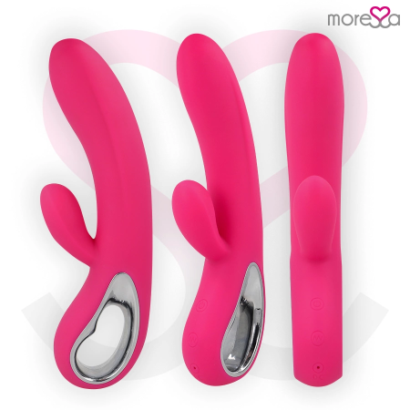 Moressa Troy Premium Silicone Dual Motor Rechargeable Vibrator 20cm