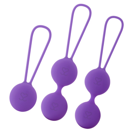 MORESA Osian Set Premium Lilac Silicone Pelvic Floor Training Balls