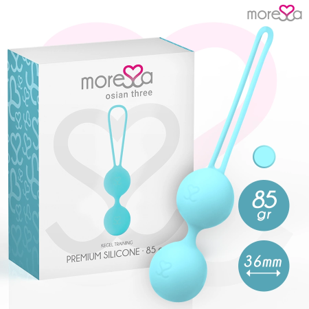 Moressa Osian Three Premium Turquoise - Silicone Pelvic Training Set 85g