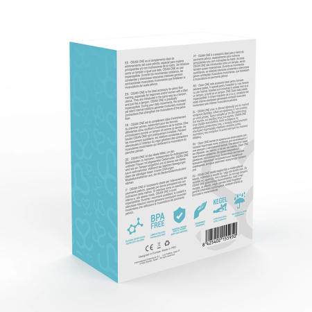 MORESA Osian One Premium Turquoise Silicone Pelvic Floor Trainer 51g