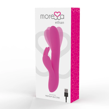 Moressa Ethan Premium Silicone Dual Motor Intimate Device, USB, 205mm