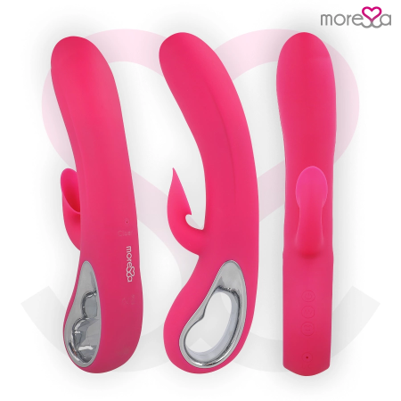 Moressa Dustin Dual-Action Silicone Wave Vibrator with Suction, Rechargeable
