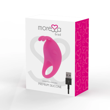 Moressa Brad Premium Silicone Rechargeable Intimate Ring Pink