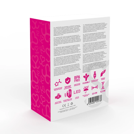 Moressa Brad Premium Silicone Rechargeable Intimate Ring Pink