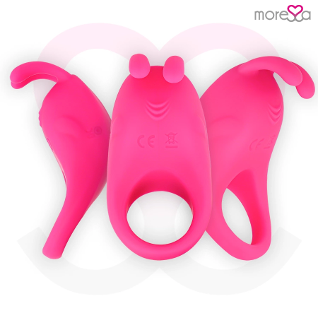 Moressa Brad Premium Silicone Rechargeable Intimate Ring Pink