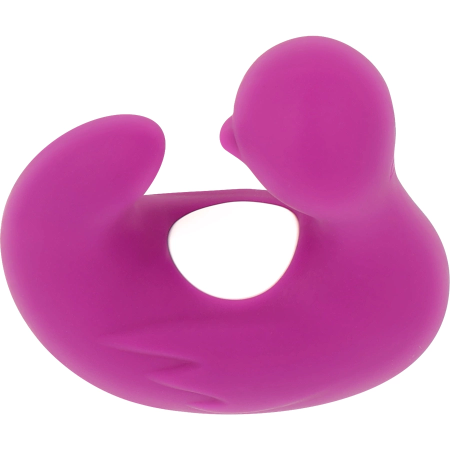 Coverme DUCKYMANIA Rechargeable Silicone Massage Thimble, Purple
