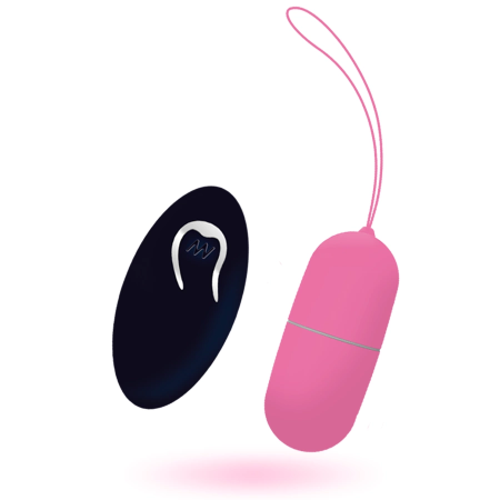 Intense Flippy I Remote-Controlled Vibrating Egg Pink Silicone 12 Modes
