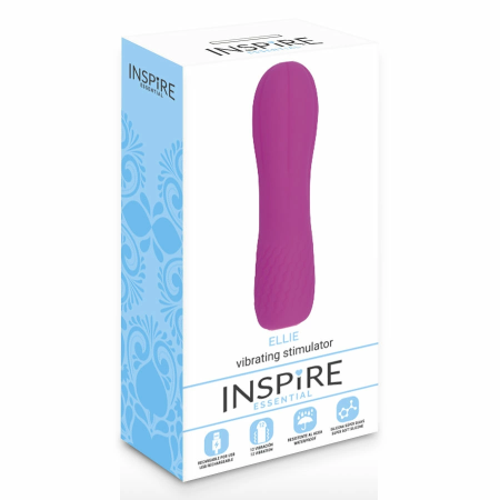 INSPIRE Essential Ellie Intimate Device Silicone Violet 12 Modes 11.6cm