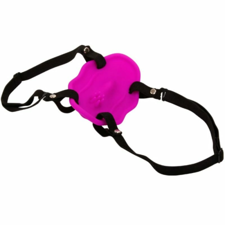 Baile Love Rider Vibrating Silicone Harness - Adjustable Intimate System