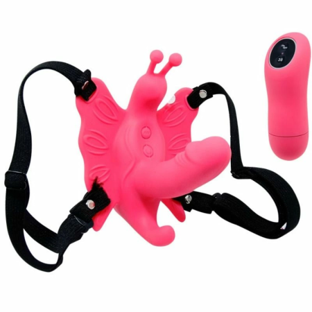 Baile Ultra Passionate Wireless Butterfly Intimate System 30 Modes Pink