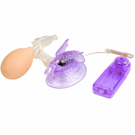 Baile Lilac Butterfly Intimate Vibrating Device with Adjustable Modes