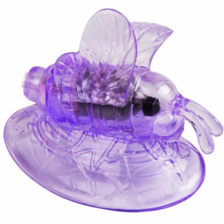 Baile Lilac Butterfly Intimate Vibrating Device with Adjustable Modes