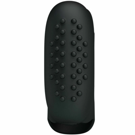 Pretty Love Flirtation Steward Black - Vibrating Silicone Finger Device
