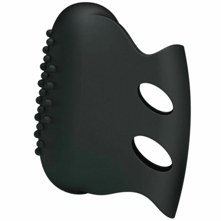 Pretty Love Flirtation Steward Black - Vibrating Silicone Finger Device