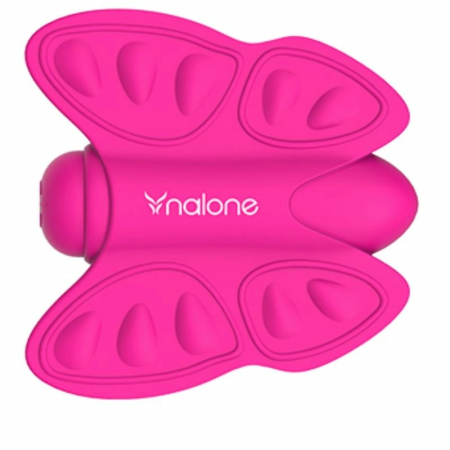 Nalone Madam Mini Butterfly Intimate Massager, Silicone, Pink, Compact