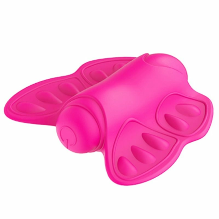 Nalone Madam Mini Butterfly Intimate Massager, Silicone, Pink, Compact