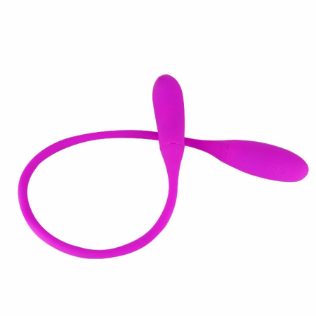Pretty Love Smart Snaky 7+3 Vibration Flexible Dual-End Silicone Model