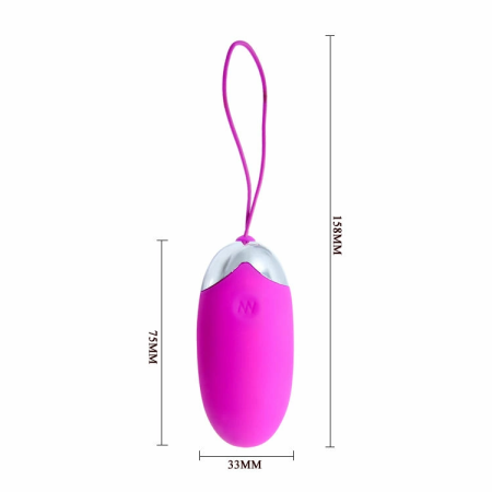 Pretty Love Abner App-Controlled Intimate Device - Silicone, Rechargeable