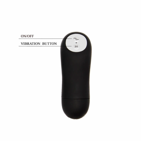 Baile Ring Wireless Remote Control Black 20-Mode Stimulation System