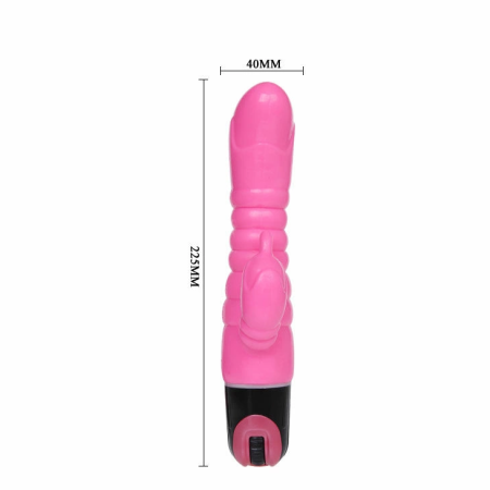 Baile Pink Intimate Machine 22.5 cm with Dual Stimulation System