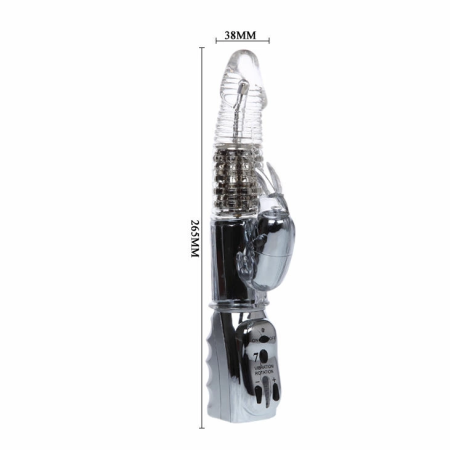 Baile Amour Missile Transparent Rotator 26.5cm Multi-Function Device