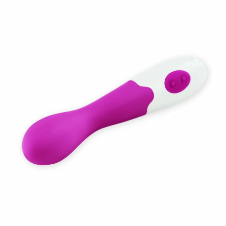 Pretty Love Flirtation Bishop Intimate Massager Lilac-White 18cm Silicone