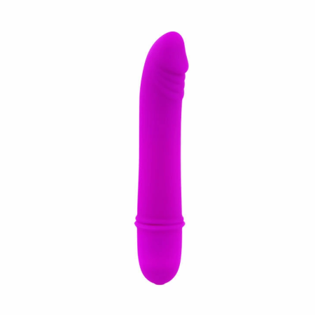 Pretty Love Beck Mini Massager Lilac 10-Function, 12.5cm Silicone