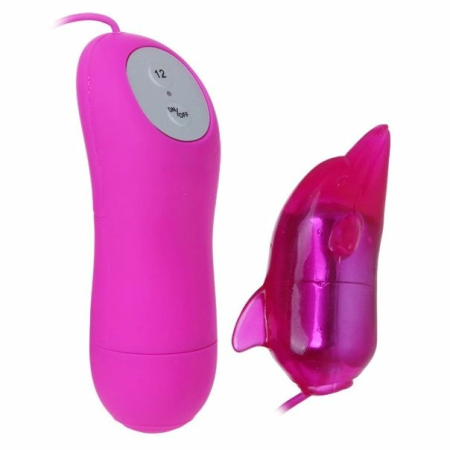 Baile Cute Secret Dolphin Intimate Device 12-Mode Lilac ABS/TPR