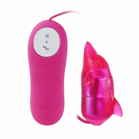 Baile Cute Secret Dolphin Intimate Device 12-Mode Lilac ABS/TPR