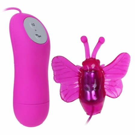 Baile Cute Secret Butterfly Intimate Massager Wired Lilac 12V ABS/TPR