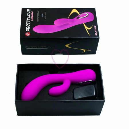 Pretty Love Smart Honey Intimate Vibrator Lilac 18cm Dual Motor Silicone