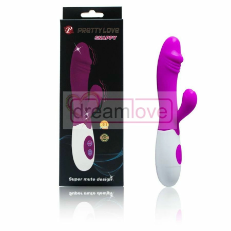 Pretty Love Flirtation Snappy Vibrator Lilac 20cm 30 Functions ABS/TPR