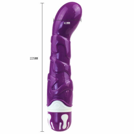 Baile Sensation Violet Silicone Intimate Massager 10 Modes 22 cm