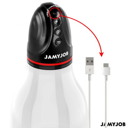 Jamyjob XPAND LITE Grey Intimate Wellness Pump 3-Level Suction System