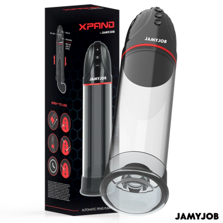 Jamyjob XPAND Automatic Vacuum Pump Grey 3-Level Wave System USB 30cm