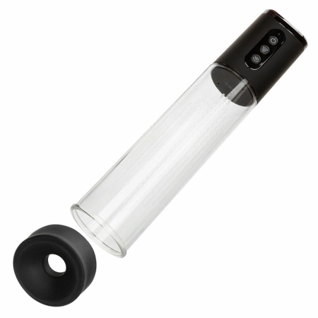 CalExotics Peak 4-Speed Rechargeable Intimate Enhancement Pump Black