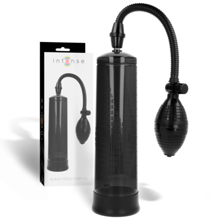 INTENSE Pump 02 Black Vacuum Performance System 20cm ABS+Silicone