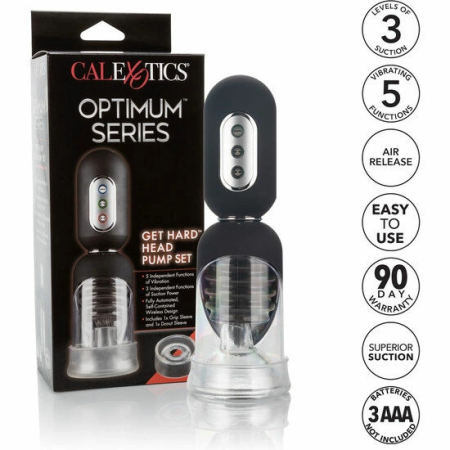 CalExotics Get Hard Automatic Pump Set with Vibration, 13.25 cm