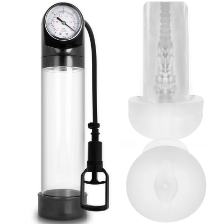 Pump Addicted RX9 Transparent Vacuum System with Intimate Sleeve 30cm