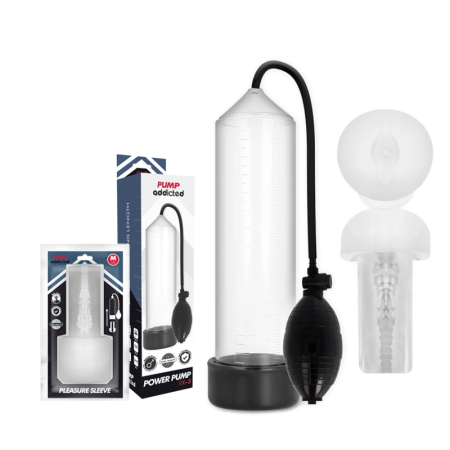 Pump Addicted RX3 Transparent Vacuum Enhancement System with Sleeve