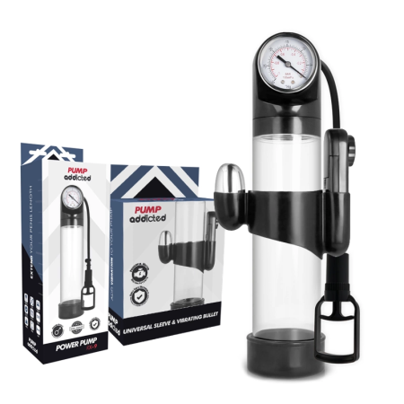 Pump Addicted RX9 Transparent Vacuum Trainer with Vibrating Function