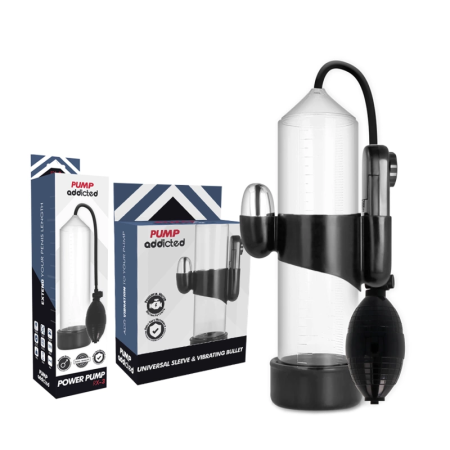Pump Addicted RX3 Transparent Vacuum System with Vibration 23cm