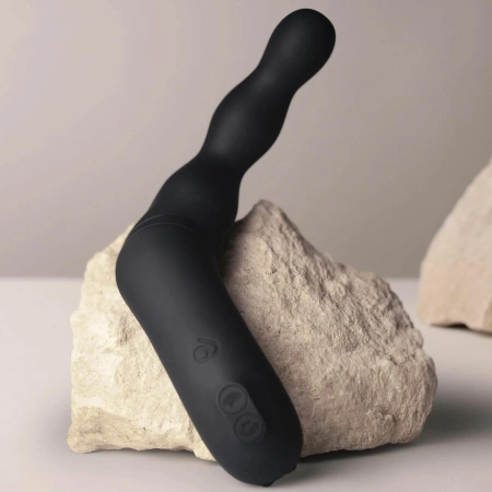 Rocks-Off Adapt Black Dual Motor Intimate Massager, Flexible Shaft, USB