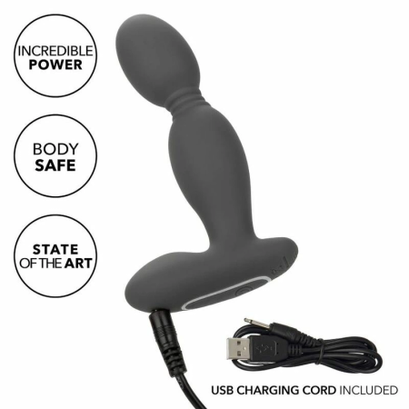 CalExotics Eclipse Rotator Probe Silicone Intimate Massager USB Rechargeable