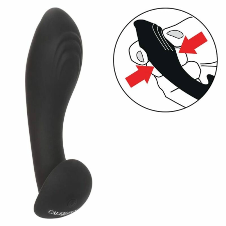 CalExotics Eclipse Flex Probe Liquid Silicone Intimate Device, Black