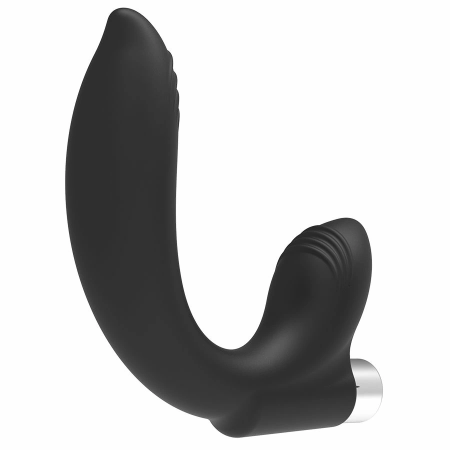 Addicted Toys Model 7 Black - Rechargeable Prostate Massager, 11 cm