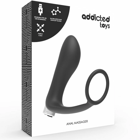 Addicted Toys Model 1 Intimate Prostate Massager Rechargeable Black